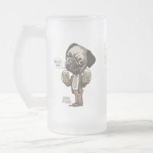 Beer Me Pug by Mudge Studios