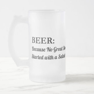 Beer Mug – Funny Quote Glass Stein 
