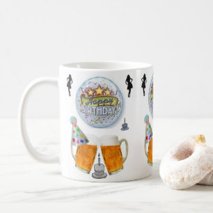 Beer Mug Happy Birthday Mug