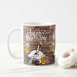 Beer Mug Happy Birthday Mug