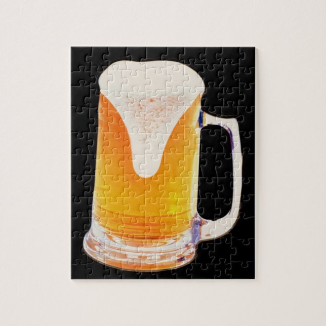 Beer Mug Jigsaw Puzzle (Vertical)