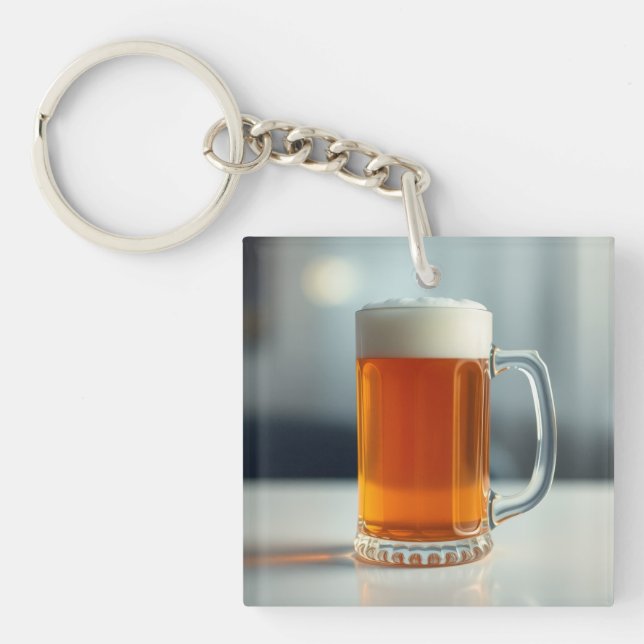 Beer mug keychain (Front)
