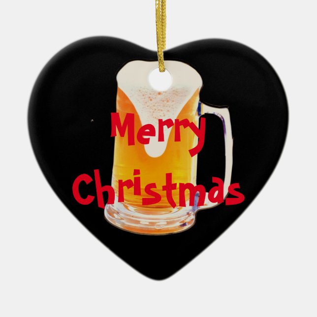 Beer Mug Ornament (Front)