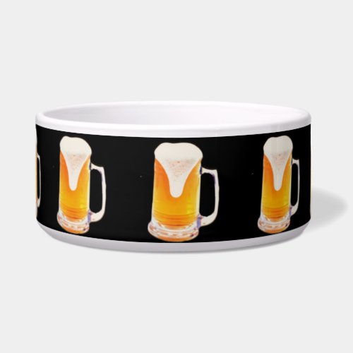 Beer Mug Pet Bowl