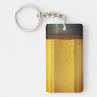 Beer Mug with Bubbles and Foam Keychain