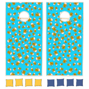Beer Mugs Cornhole Set