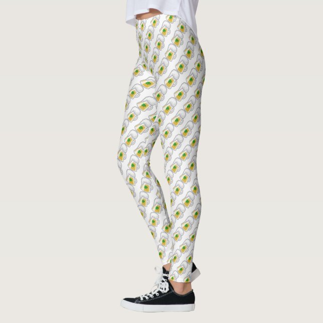 Beer Mugs Leggings (Left)