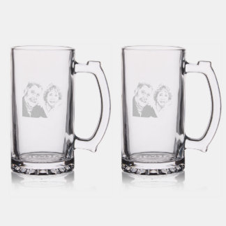 BEER MUGS - NICK & MOLLY STEIN
