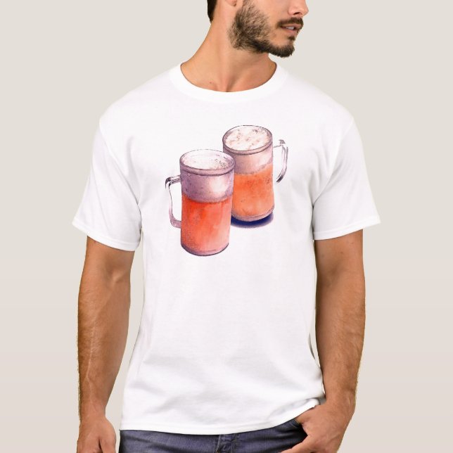 Beer Mugs T-Shirt (Front)