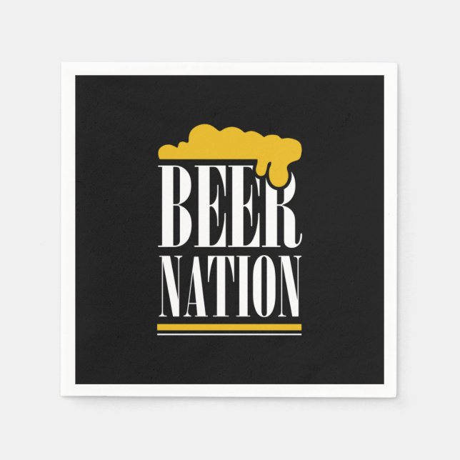 Beer Nation Napkins (Front)