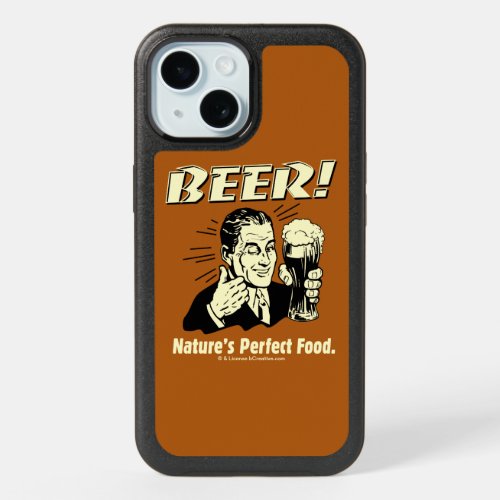 Beer Natures Perfect Food iPhone 15 Case