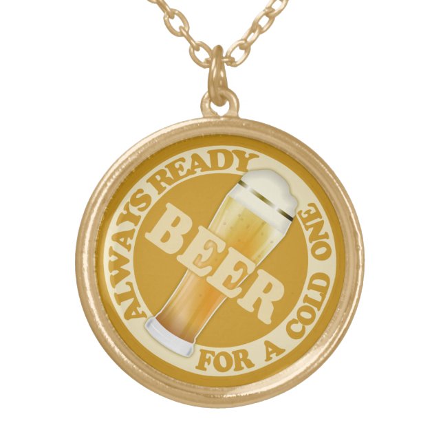 BEER necklace (Front)