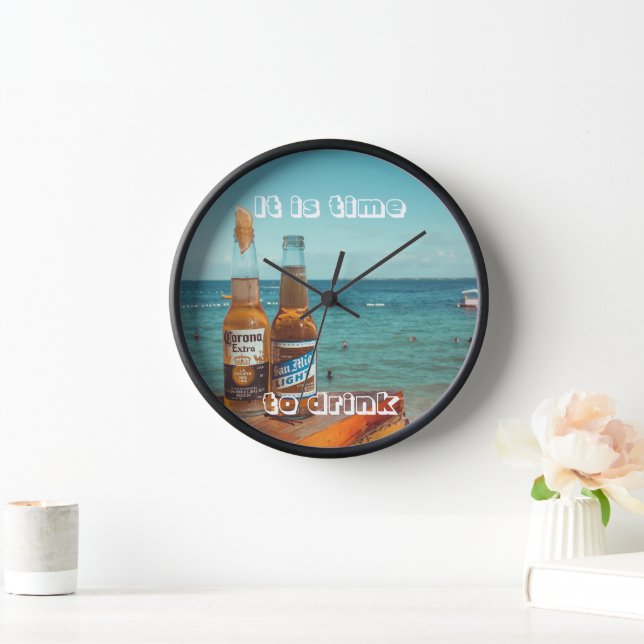 "Beer O'Clock" Wall Clock (Home)