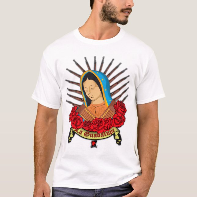 Beer of Guadalupana T-Shirt (Front)