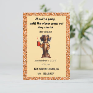 Beer Party Any Occasion Invitation