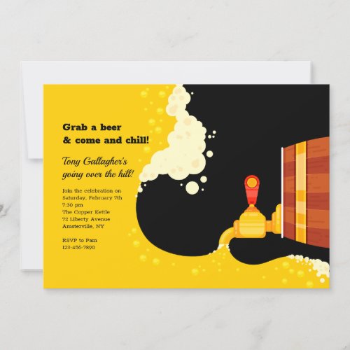 Beer Party Invitation