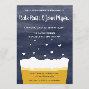 Beer Party Invitations - A Celebration is Brewing