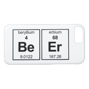 BeEr Periodic Table iPhone 8/7 Case