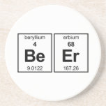 Beer Periodic Table Drink Coaster at Zazzle