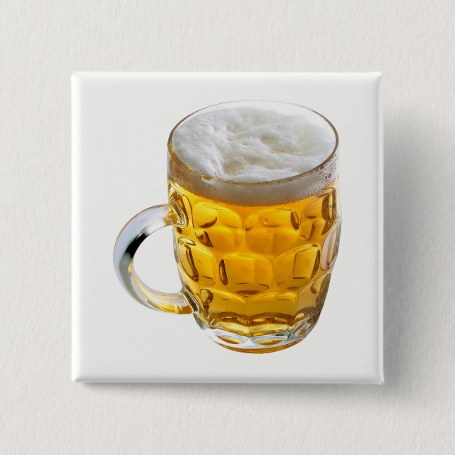 Beer Pinback Button (Front)