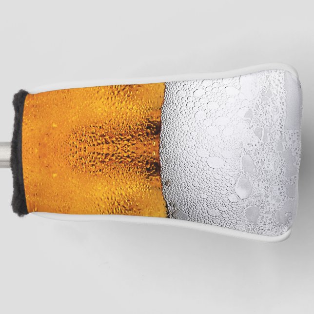 Beer Pint October Festival Stein Amber Golf Head Cover (Front)