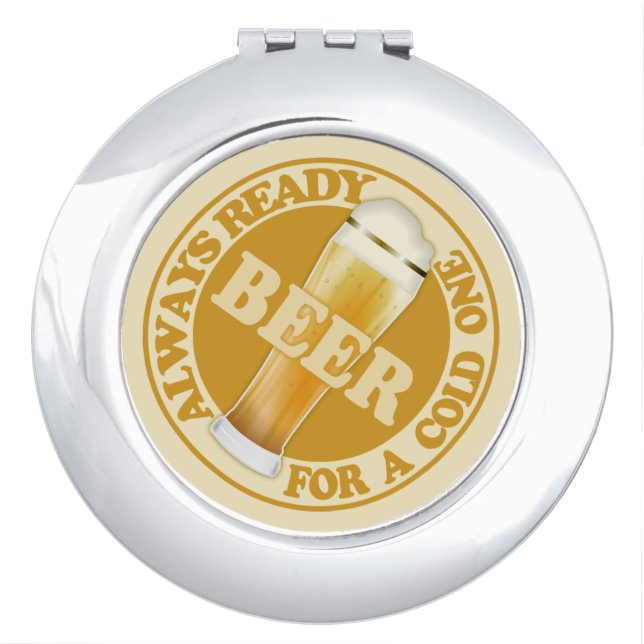 BEER pocket mirror (Front)