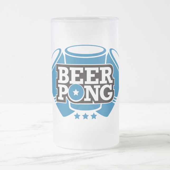 Beer Pong 3 Cups - Blue (Center)