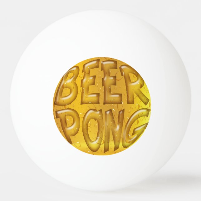 Beer Pong Champ Ping Pong Ball (Front)