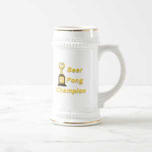 Beer Pong Champion Beer Stein