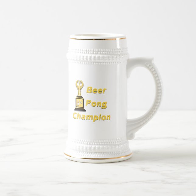 Beer Pong Champion Stein (Right)