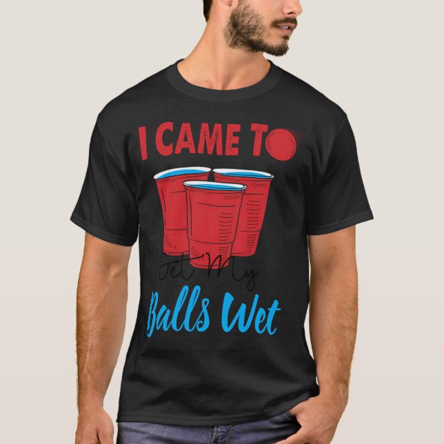 Beer Pong Championship Beer Pong Champion Beer Pon T-Shirt (Front)