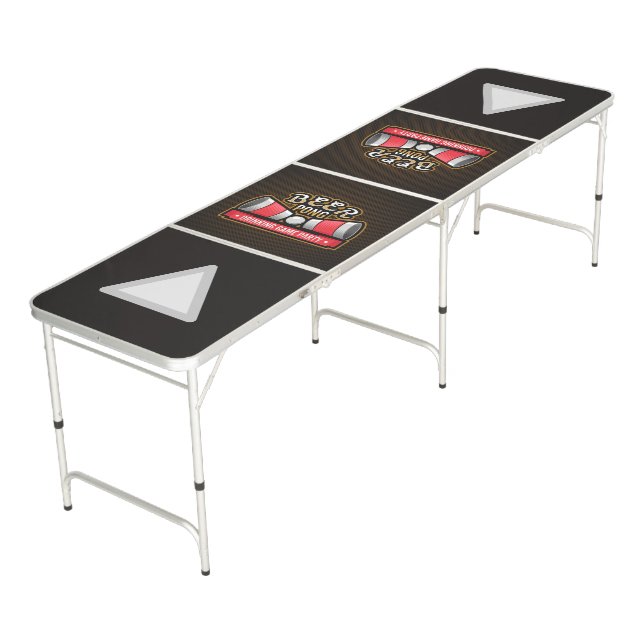 Beer Pong Drinking Game Party Beer Pong Table (Angled)