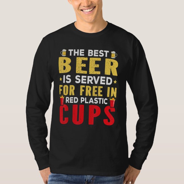 Beer Pong  For Beer Pong Champion T-Shirt (Front)