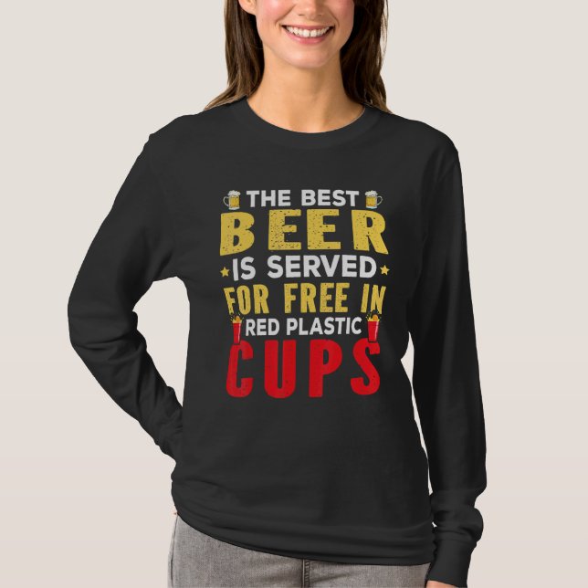 Beer Pong  For Beer Pong Champion T-Shirt (Front)