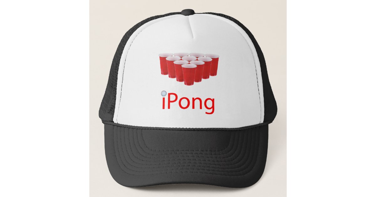 Beer Pong Hat Zazzle