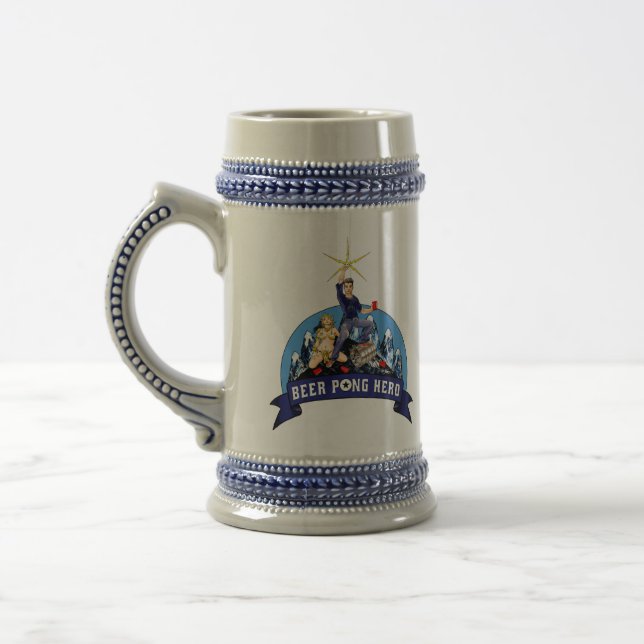 Beer Pong Hero Stein (Left)