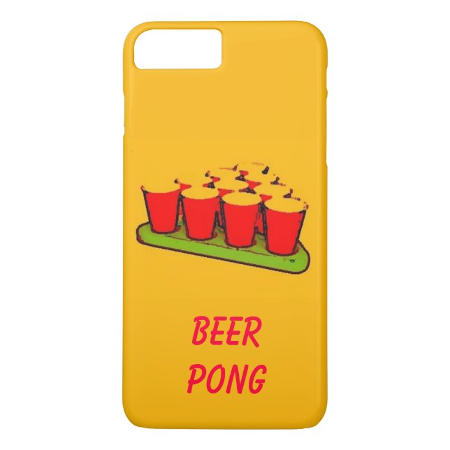 Beer Pong iPhone 7 Plus Case (Back)