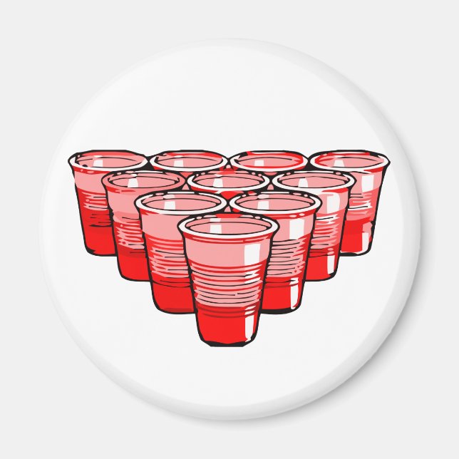 beer pong magnet (Front)