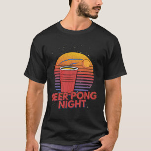 Beer Pong Night  Sports  Player Coach Graphic T-Shirt