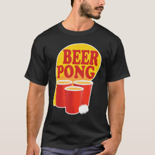 Beer Pong No Coffee Tournament Championship Team O T-Shirt