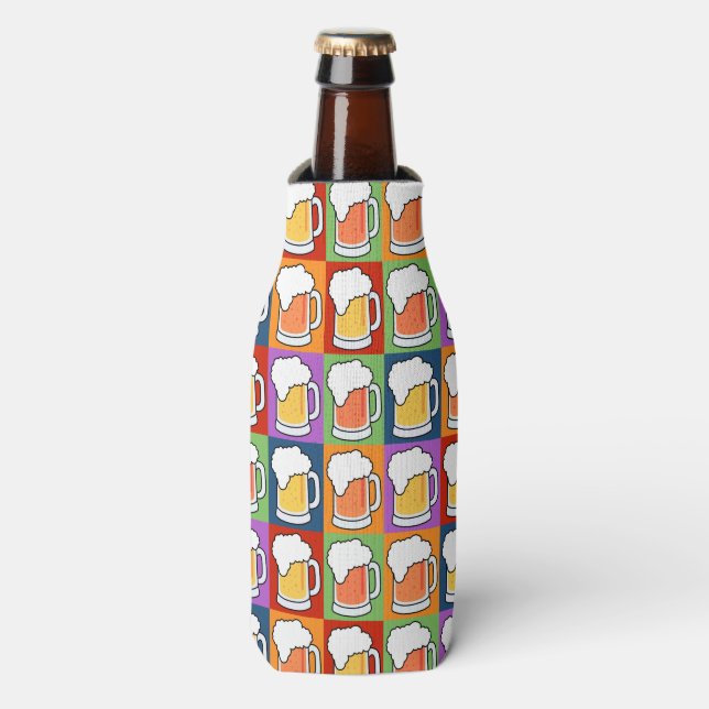 BEER Pop Art beverage coolers (Bottle Front)