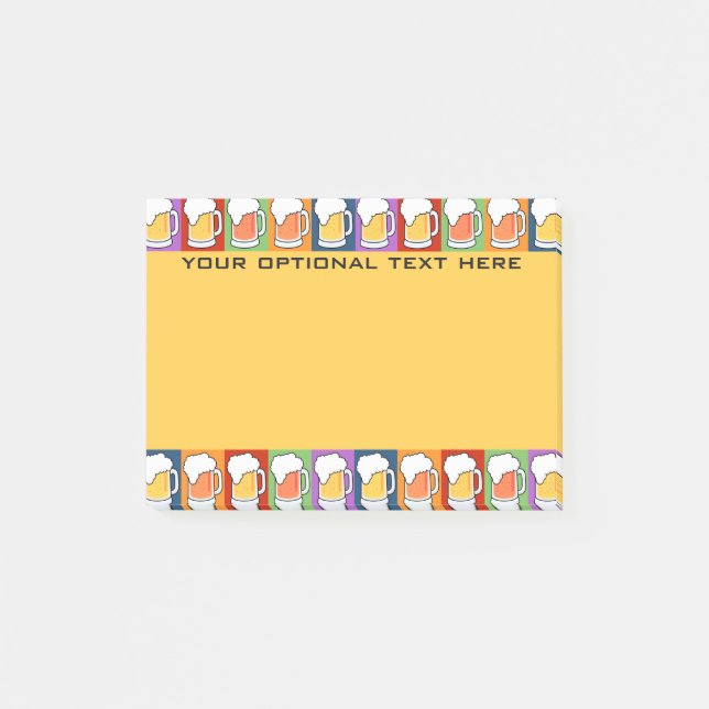 BEER Pop Art custom notes (Front)