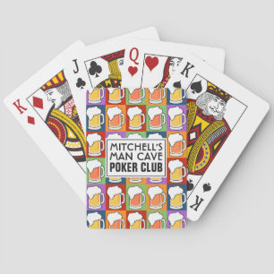 BEER Pop Art custom playing cards