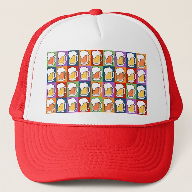 BEER Pop Art hats (Front)