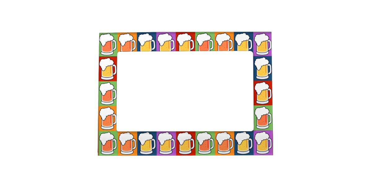 Beer Picture Frame BEER Pop Art picture frame | Zazzle