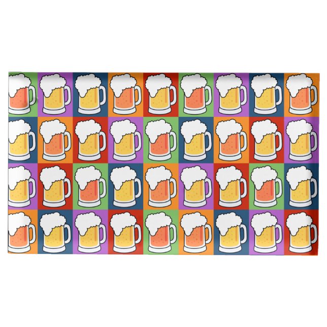 BEER Pop Art table card holder (Front)