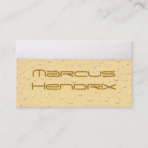 Beer Professional Business Cards