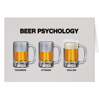 Beer Psychology by pigswingproductions at Zazzle