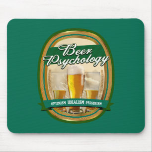 Beer Psychology Mouse Pad