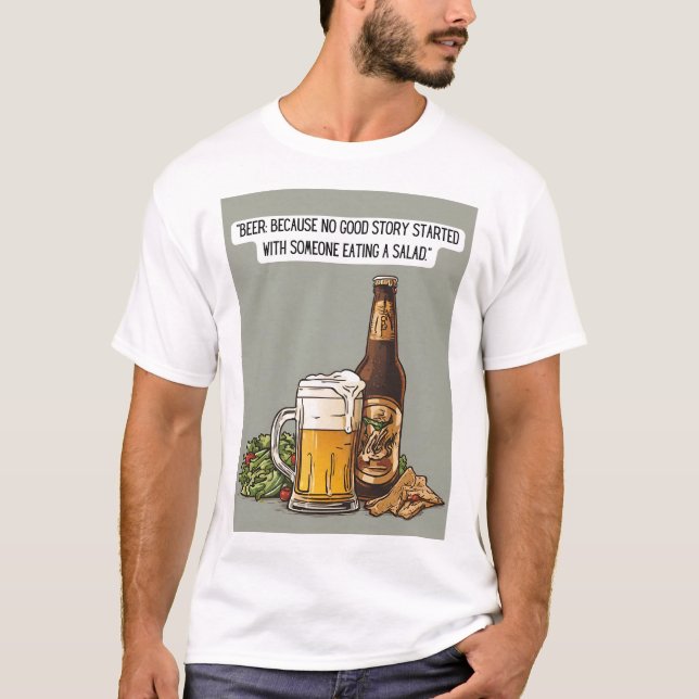 Beer Quote T-Shirt (Front)
